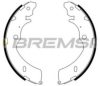 BREMSI GF0756 Brake Shoe Set